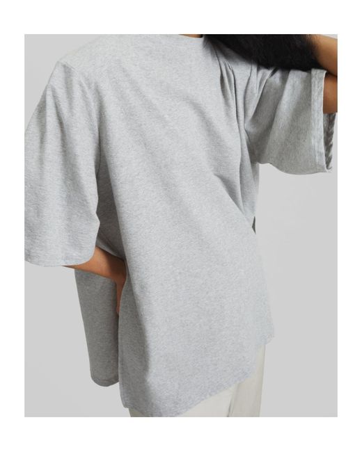 Frankie Shop Gray Hugo Crewneck T-Shirt