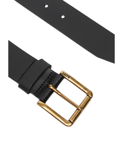 Boss Black Pin-Buckle Belt for men