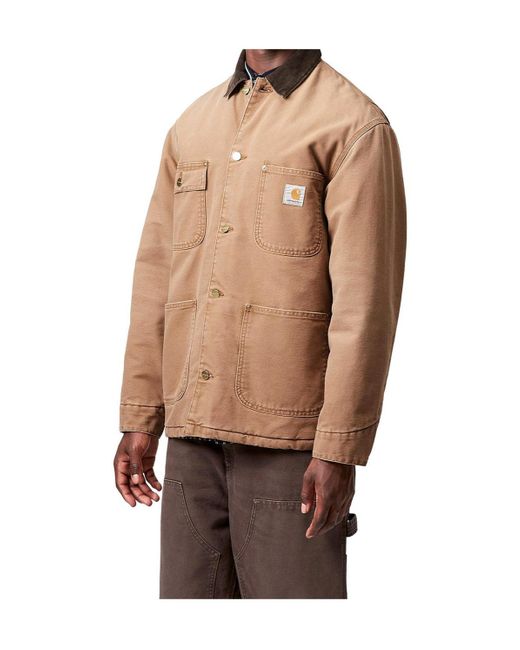 Carhartt Natural Og Chore Coat for men