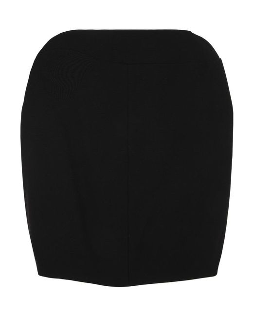 Dries Van Noten Black Crewneck Short-Sleeved Top