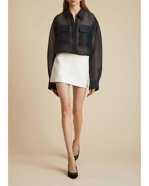 Khaite Black The Missa Button-Up Shirt