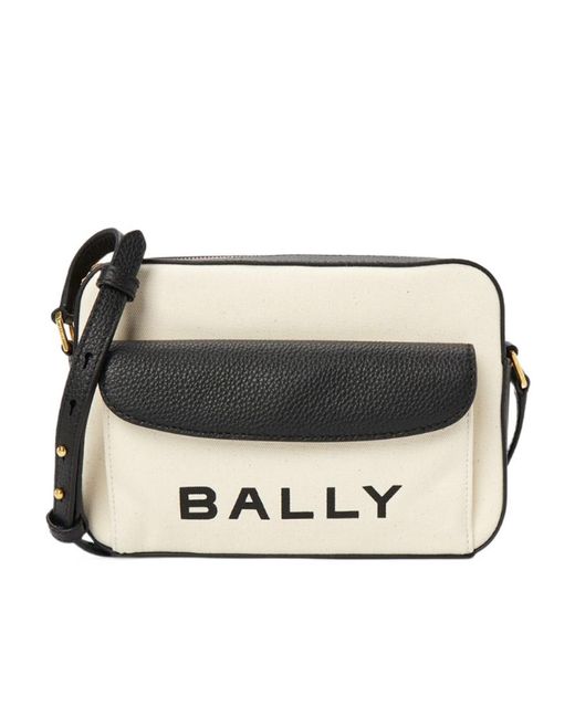 Bally Black Logo Shoulder Bag