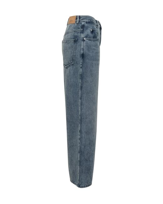 Isabel Marant Blue Belt Loop Jeans