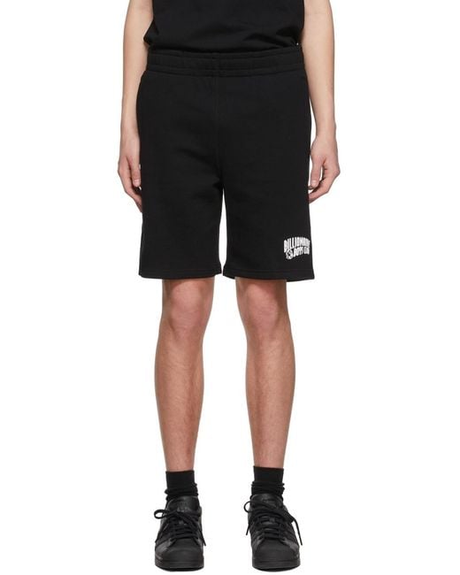 BBCICECREAM Black Logo Patch Track Shorts for men
