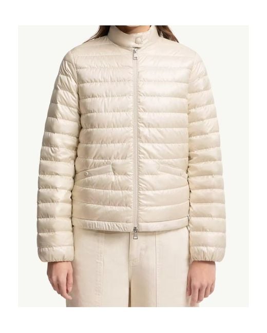 Moncler Natural Stylish Longue Season Coat