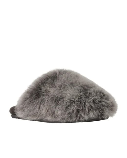 Ugg Gray Scuffette Chalet Slippers