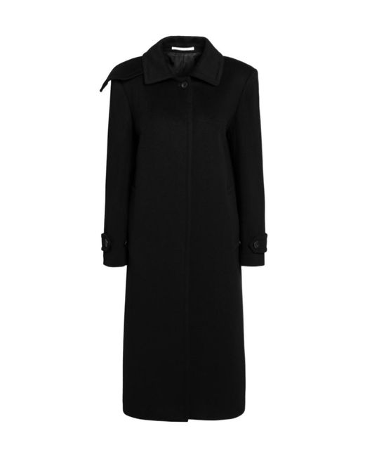Tagliatore Black Long-Sleeved Coat