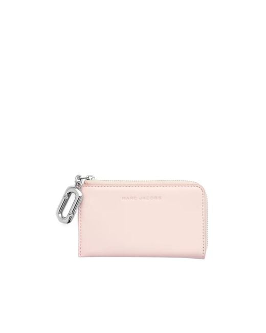 Marc Jacobs Pink Top Zip Multi Wallet