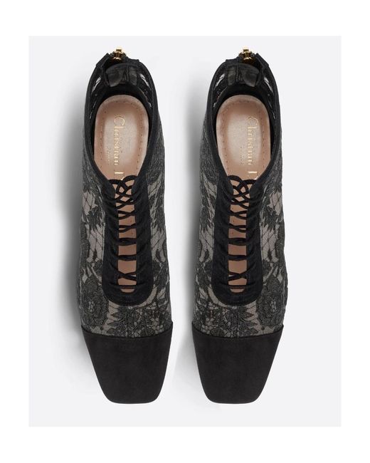 Dior Black Naughtily-D Ankle Boot