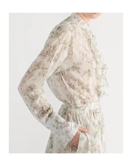 Dior White Blouse