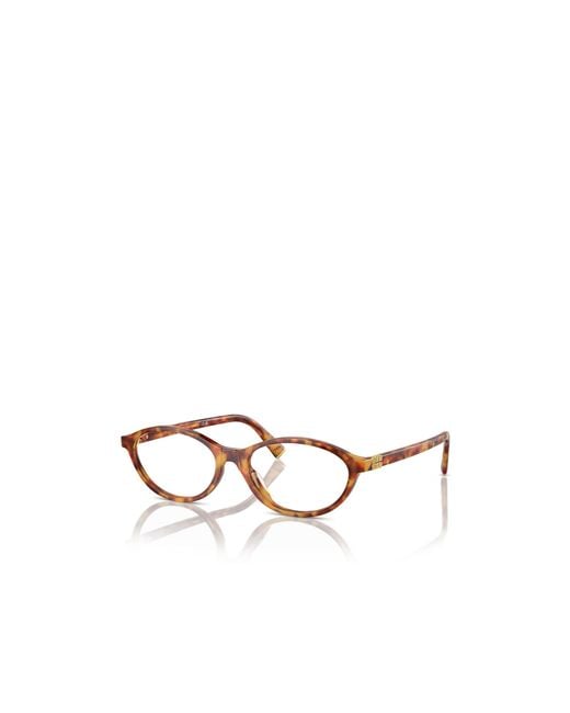 Miu Miu Multicolor Logo Flat Mirror