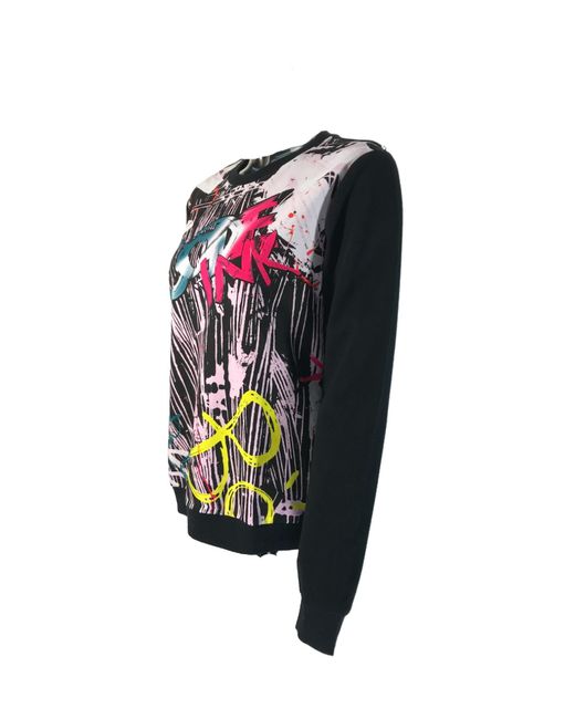 Sportmax Black Long-Sleeved Pullover Hoodie