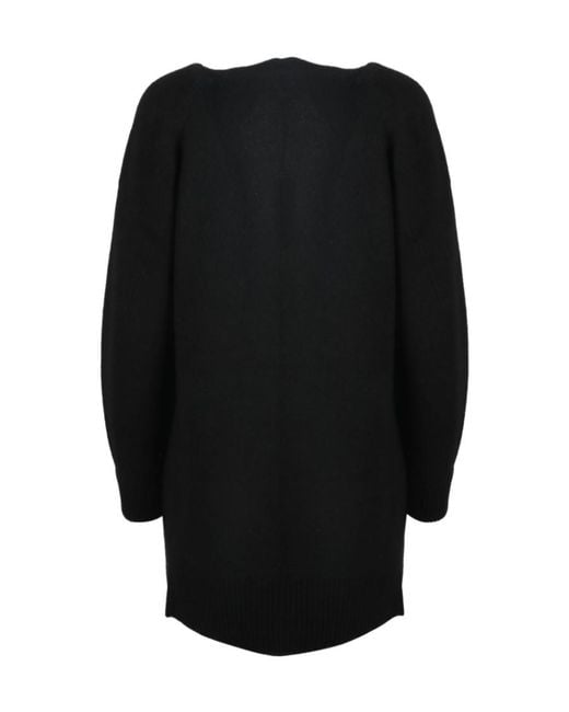 Vince Blue Open-Front Cashmere Cardi-Coat