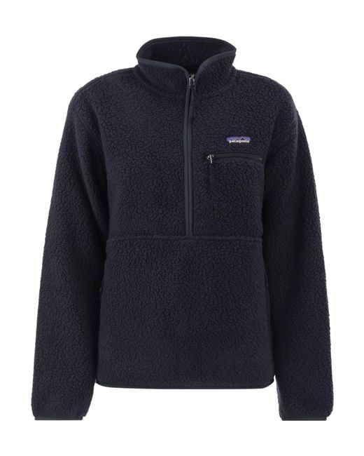 Patagonia Blue Long-Sleeve Casual Jacket