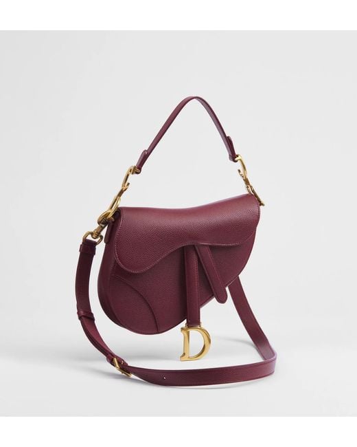 Dior Purple Flap Shoulder Bag