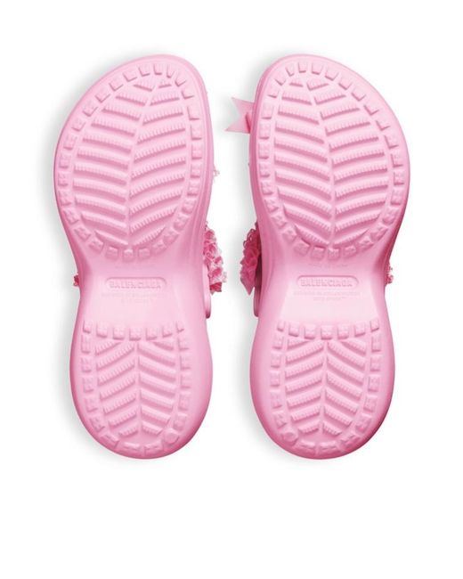 Balenciaga Pink X Crocs X Jibbitz Charms Mules