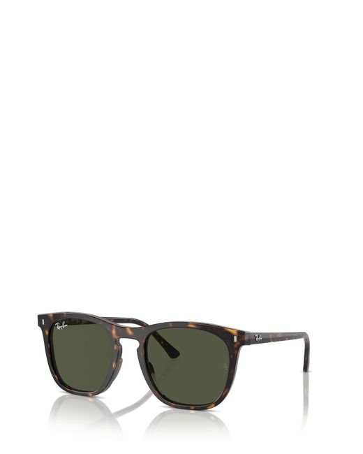 Ray-Ban Green Rb2210 Square-Frame Sunglasses