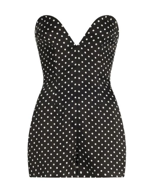 Jean Paul Gaultier Black Polka Dot Dress