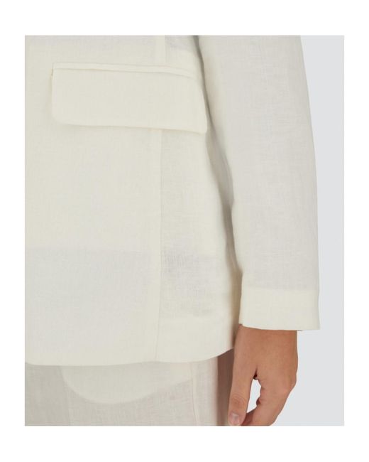 Herno White Blazer