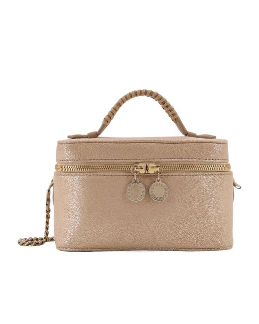 Stella McCartney Metallic Falabella Zipped Shoulder Bag