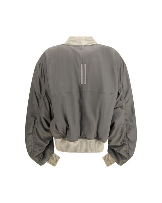 Rick Owens Natural Secchia Flight Bomber Jacket