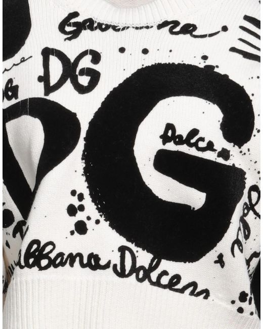 Dolce & Gabbana Black Two-Tone Long Sleeve Sweater