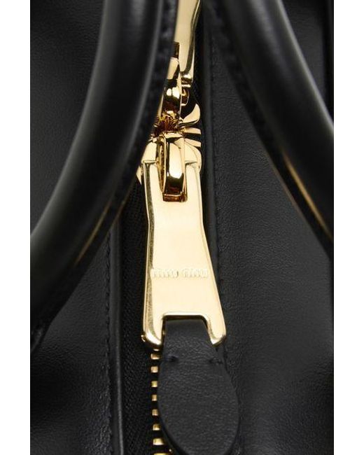 Miu Miu Black Logo Handbag
