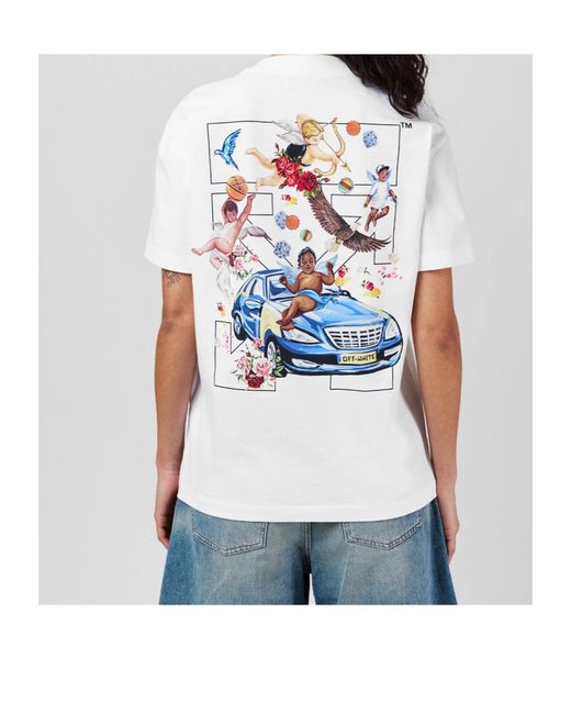 Off-White c/o Virgil Abloh White Fresco Arrow T-Shirt