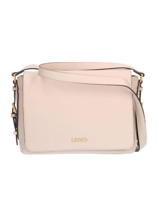 Liu Jo Pink Flap Shoulder Bag