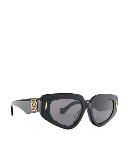 Loewe White Full-Rim Sunglasses