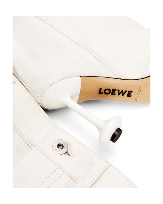 Loewe White Toy Over The Knee Boot