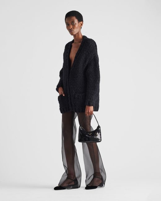 Prada Blue Organza Pants