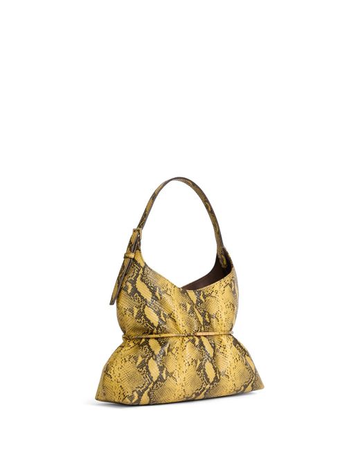 Balmain Metallic Sphynx Medium Bag