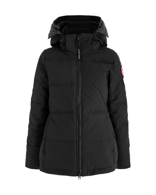 Canada Goose Black Chelsea Quilted Shell Jacket
