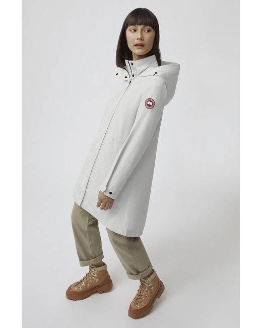 Canada Goose Gray Belcarra Hooded Jacket