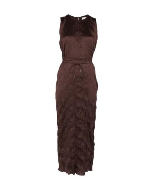 Staud Brown Mizu Maxi Dress