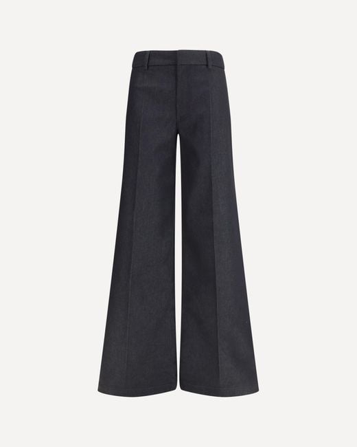 DARKPARK Blue Poppy Flared Pants