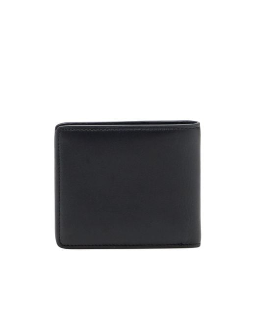 DIESEL Black Logo Palque Bi-Fold Wallet for men