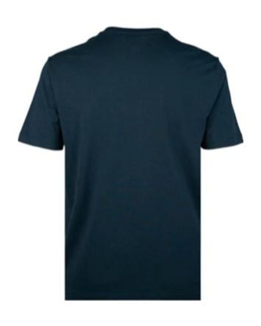 Emporio Armani Blue Short-Sleeved T-Shirt for men