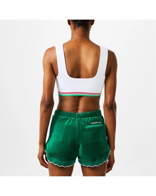 Casablanca White Logo Seamless Vest