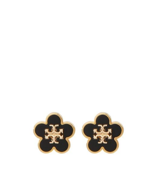 Tory Burch Multicolor Logo-Engraved Earrings
