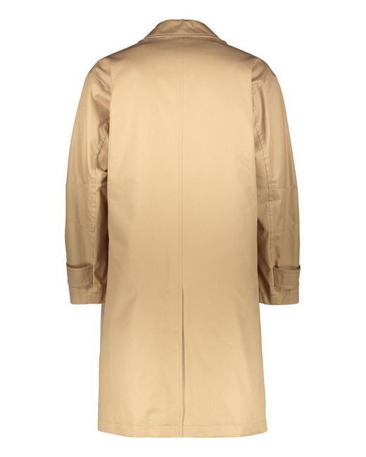 Herno Natural Single-Breasted Coat for men