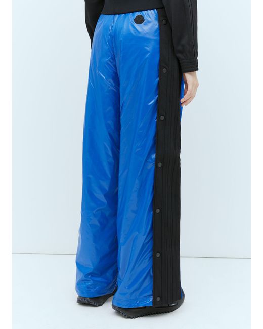 Moncler Blue X Adidas Originals Logo Casual Pants