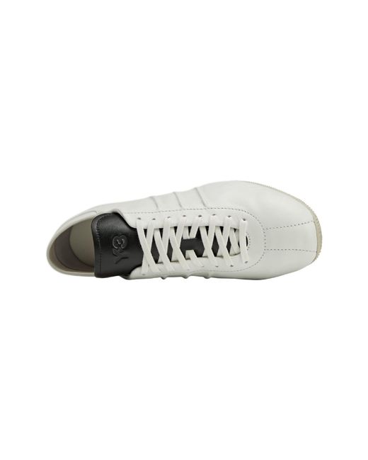Y-3 White Fresh And Versatile Skate Shoes for men