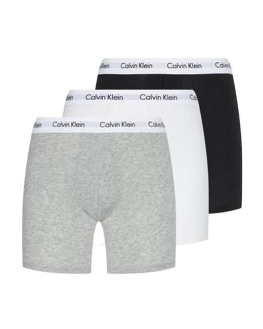 Calvin Klein Gray Logo Underwear for men
