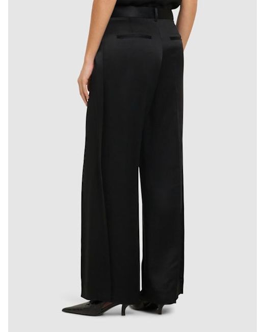 Totême  Black Belt-Loop Casual Pants