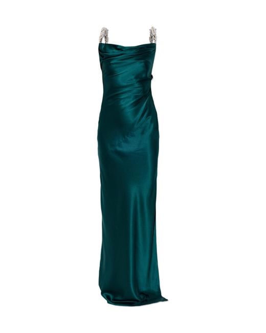 Balmain Green Cami Dress