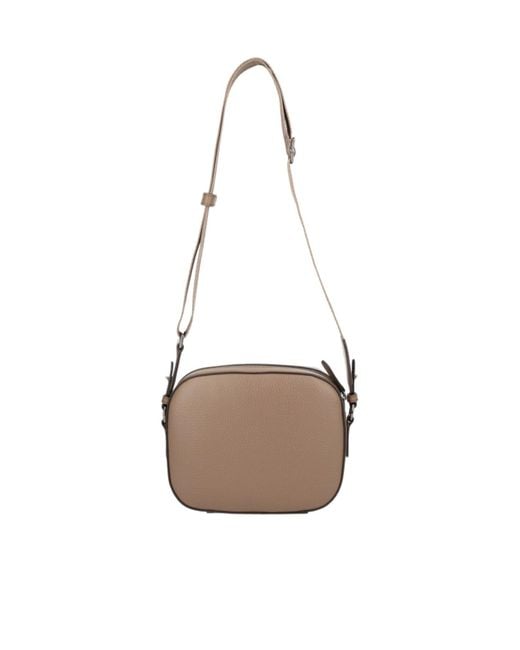 Stella McCartney White Logo Camera Crossbody Bag