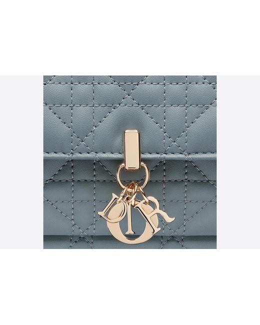 Dior Blue Lady Chain Pouch