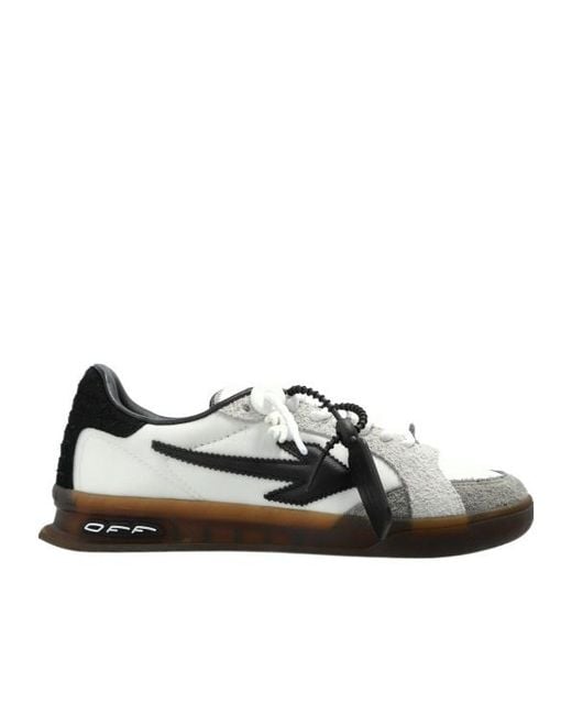 Off-White c/o Virgil Abloh Black End Of Play Low-Top Sneakers